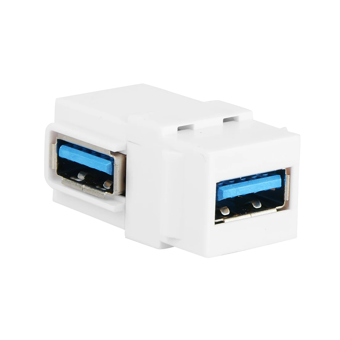 90 Degree USB 3.0 Keystone Jack Inserts Right Angle Cable Interface Coupler Female to Connector Extension |