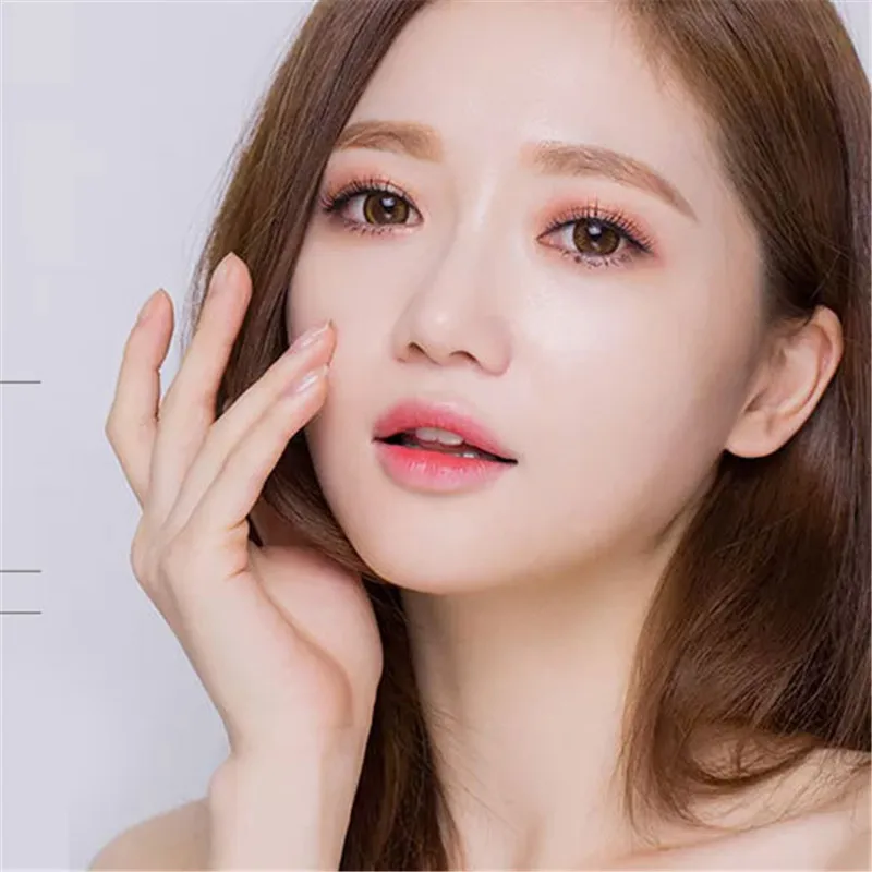 Шелковые накладные ресницы для заточки крестообразных ресниц пара натуральных