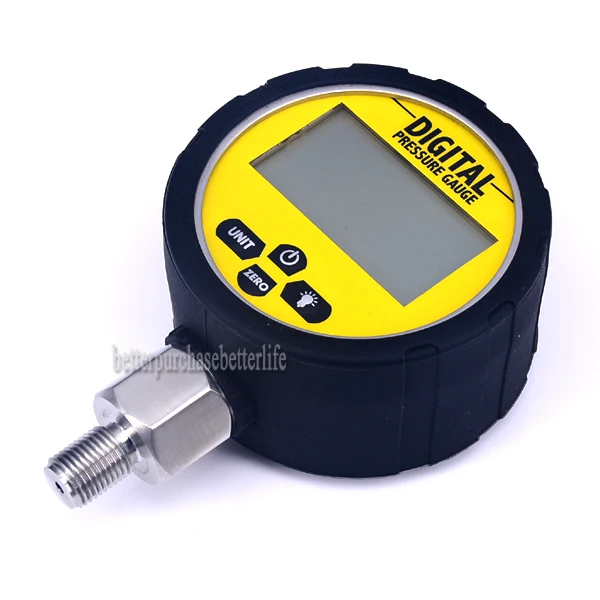 

Battery Powered 304SS Metal Case NPT1/4 Digital Pressure Gauge