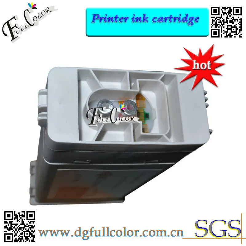 Replace ink cartridge with chip for HP designjet Z6200 printer inks Factory direct supplier
