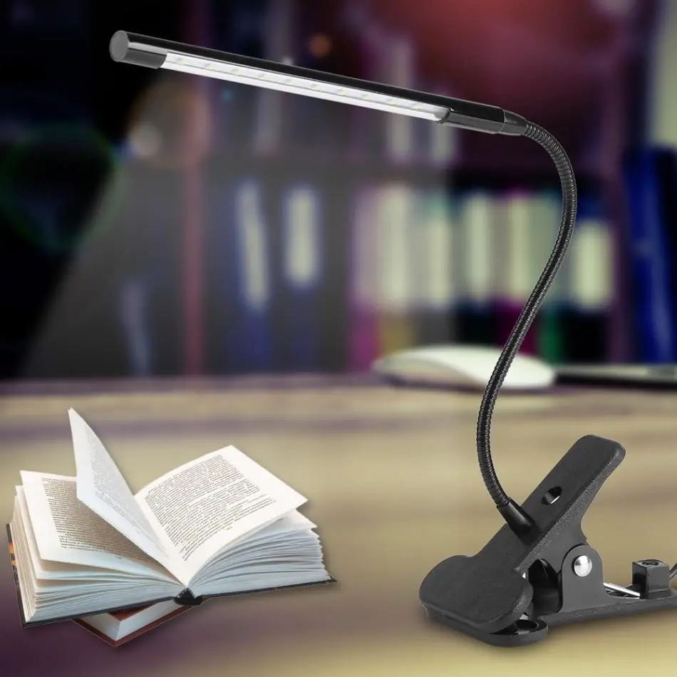 VGEBY лампа для чтения светодиодная USB книг перезаряжаемая сенсорная Светодиодная