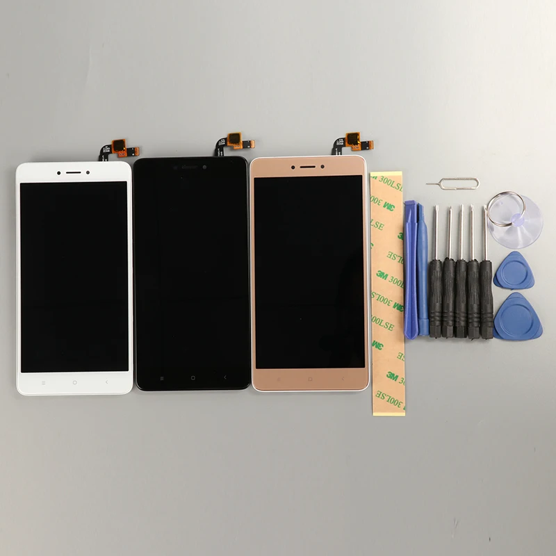 Для Xiaomi Redmi Note 4X ЖК дисплей + сенсорная панель рамка дигитайзер сборка экран для 4