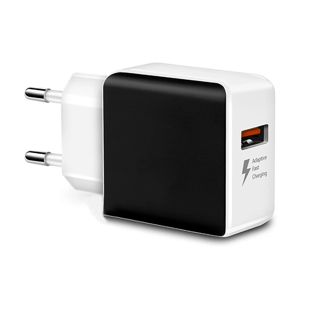 Универсальный QC3.0 USB Зарядное устройство ЕС Plug 18 W Quick Charge 3 0 Быстрый адаптер стены