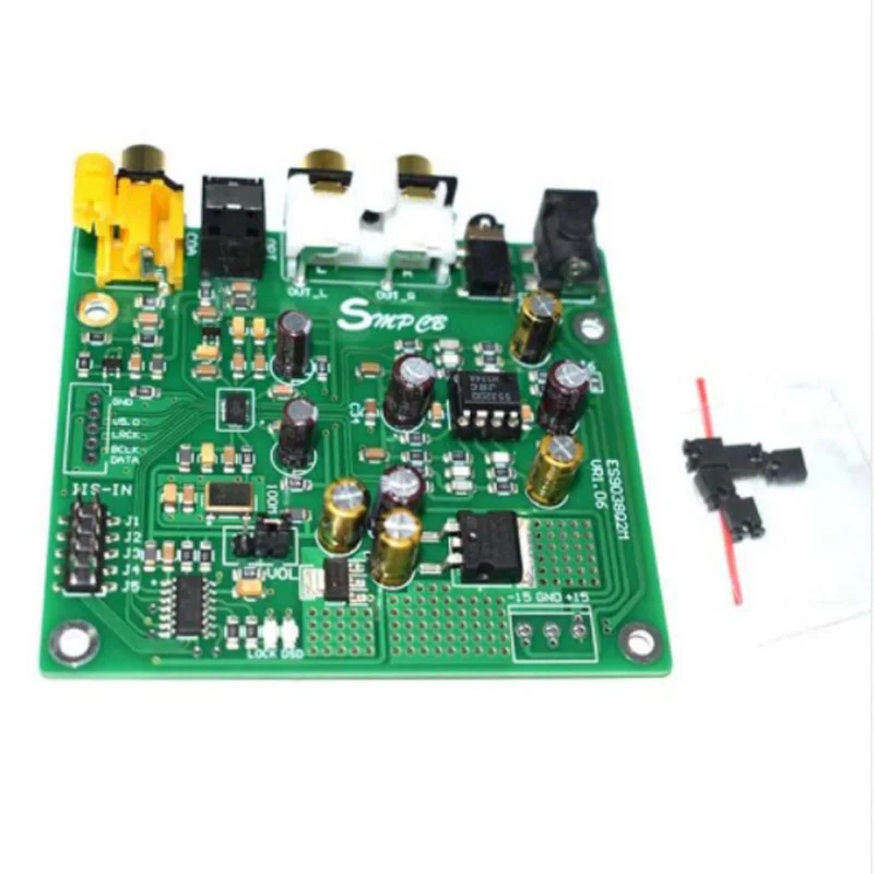 ES9038 HIFI Q2M DAC DSD декодер поддержка IIS DSD 384 кГц коаксиальный волоконный DOP для усилителя аудио B2-001