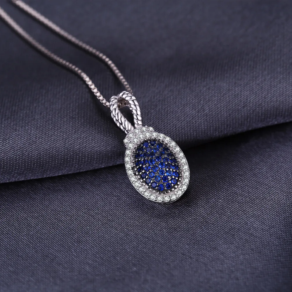 Jewelrypalace Винтаж 0.32ct синий шпинелей проложить Подвески хороший подарок для Для