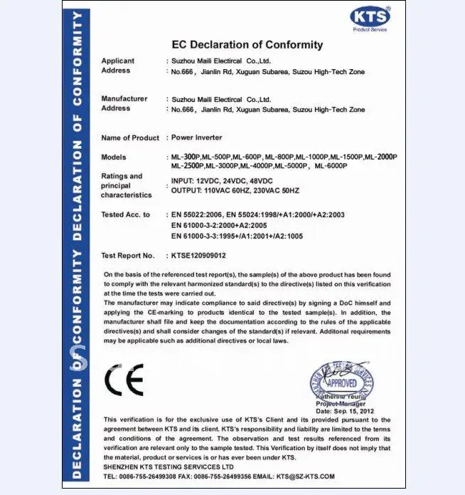 CE & ROHS утвержден dc 12v к ac 110v 600w Пик 1200w чистая Синусоидальная волна автомобильный