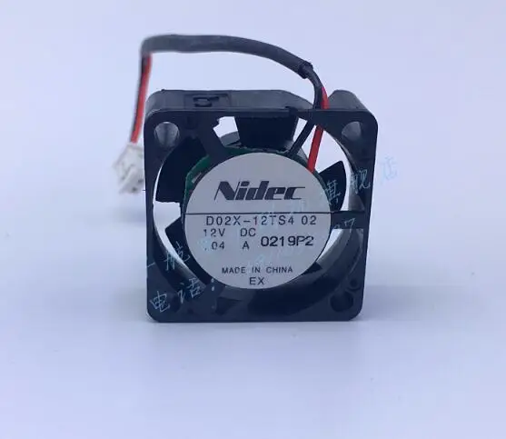 Оригинальный D02X-12TS4 25*25*10 12V 0.04A 2 провод Ультра маленький вентилятор | Компьютеры и