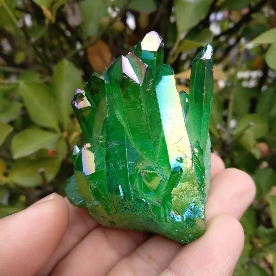 80 г натуральный коллекционный мистический Кристалл кластер Druzy Geode образец|Камни|