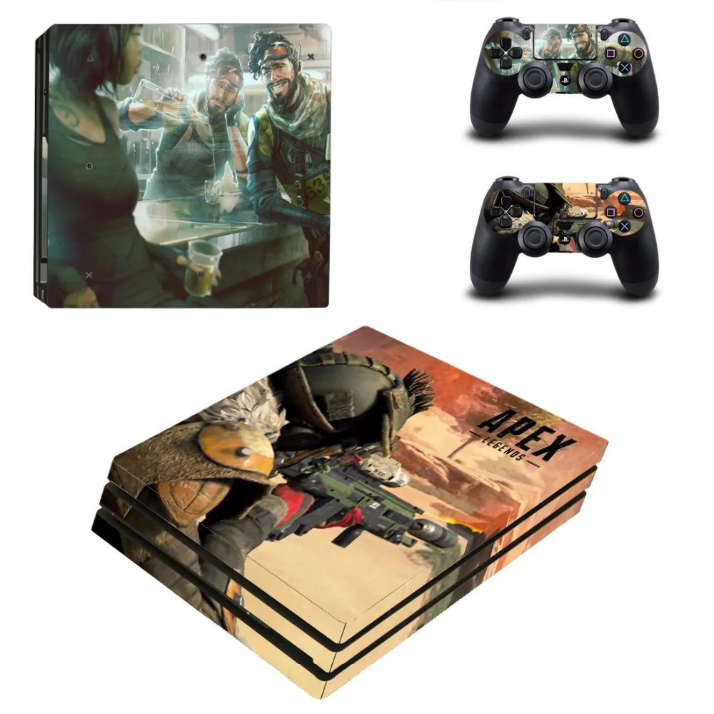 APEX легенды PS4 Pro кожи Стикеры наклейка для Игровые приставки 4 консоли и 2