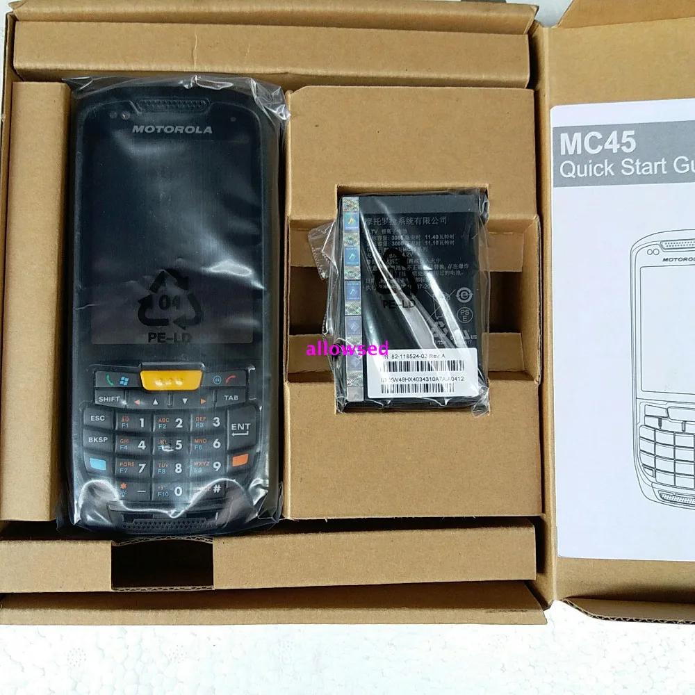 Для Motorola Zebra MC45 MC4587 ABPBA0000 мобильный компьютер сканер устройство PDA Новый в