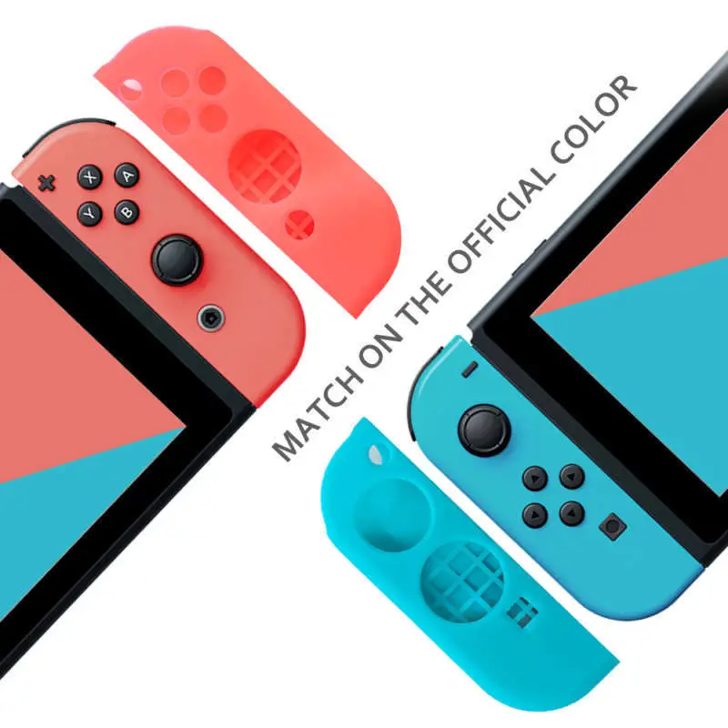 Силиконовый защитный чехол для контроллера Nintendo Switch Joy Con|Игровые консоли| |