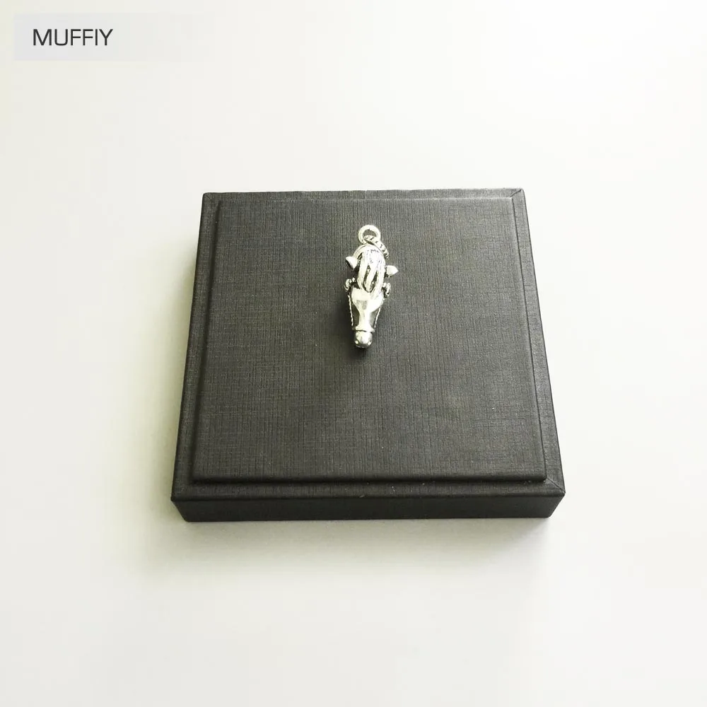 Подвеска в виде головы лошади модное ювелирное изделие европейском стиле для