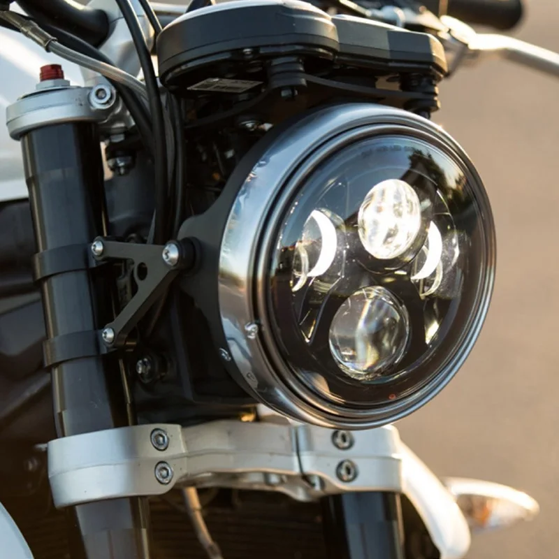 FADUIES 7-дюймовый светодиодный налобный фонарь для Harley мотоцикла проектор HID