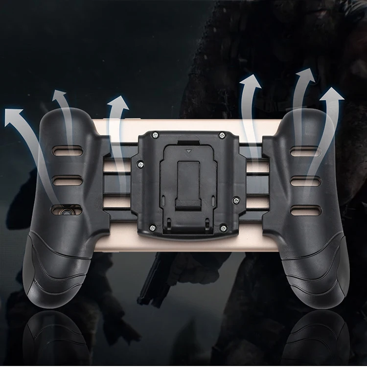 Пубг Мобайл Геймпад Контроллер для Телефона L1R1 Грип с Джойстиком / Триггер L1r1 Огневые Кнопки iPhone Android IOS on.