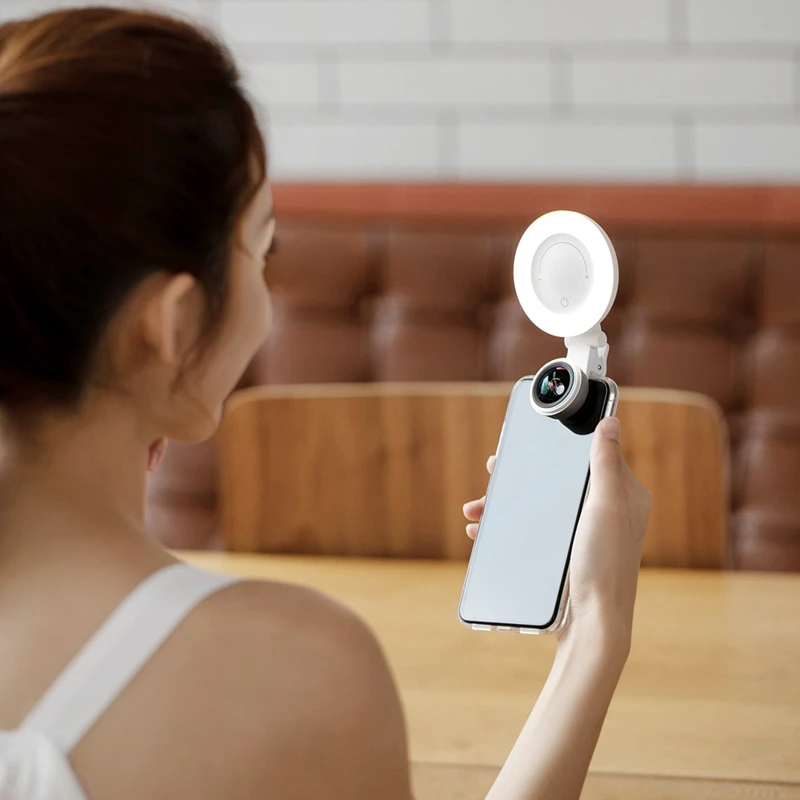 Xiaomi Mijia Wicue красивый объектив 120 градусов широкоугольное кольцо со светодиодной