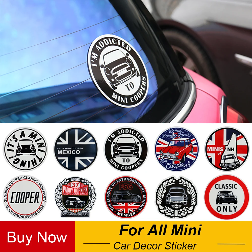Стикеры с модным соединением Джек наклейки украшение на окно для Mini Cooper One Countryman