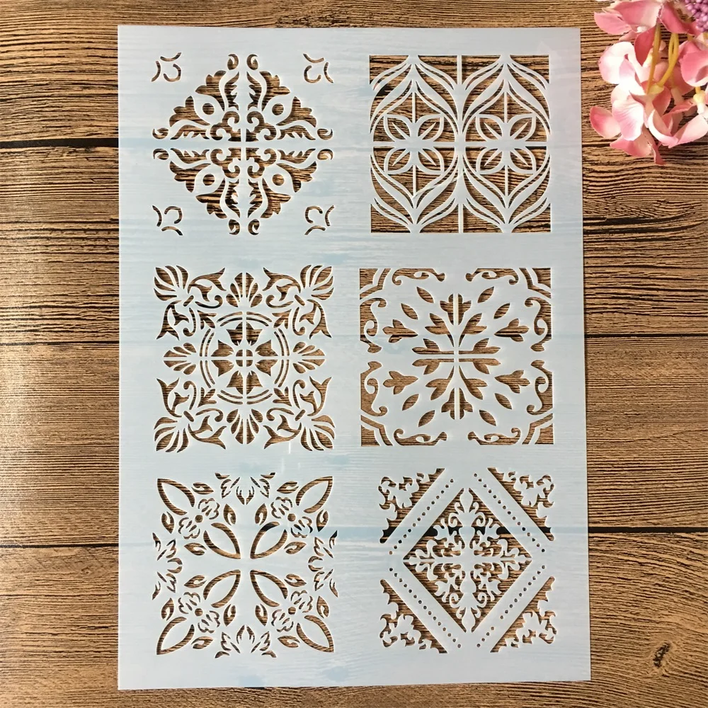 Винтажный билетный А4 29 5*21 см DIY трафареты для поделок штампованная скрапбукинга