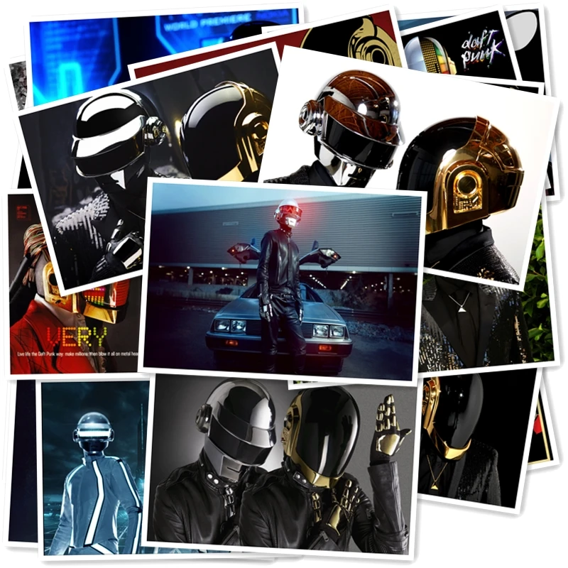 B1-6# Daft панк Классическая серия стикер 20/шт ПВХ наклейка для ноутбука коллекция подарок домашний декор холодильник Стайлинг смешанные наклейки s