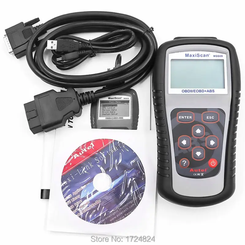 Новое Прибытие MaxiScan MS609 Авто Code Reader С Высоким Качеством MS 609 Быстрая Доставка|auto code