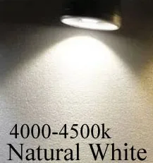 Nature white Новые Arrvial E27 E11 GU10 MR16 из светодиодов COB прожектор диммирования 5 Вт 7 Вт лампа лампа AC85-265V+ 12 В теплый / холодный белый CRI 85 60 - Испускаемый цвет: Nature white