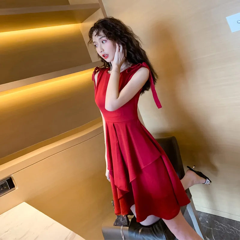 Большой размер Женский корсет без рукавов женские платья Modis летнее корейское