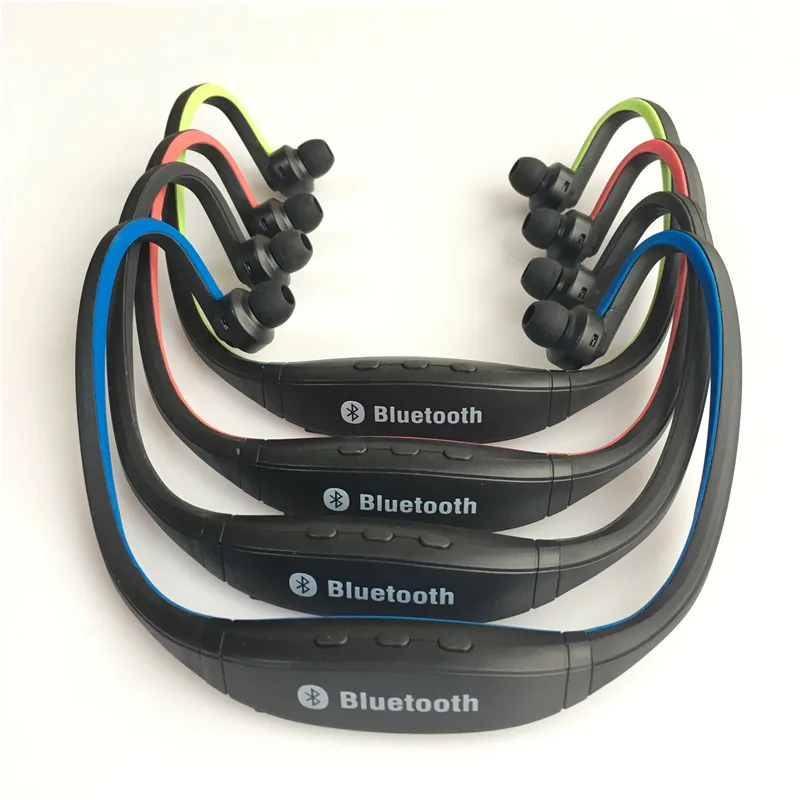 S9 Bluetooth наушники беспроводные Спортивные Поддержка TF/SD карты микрофон для iPhone Huawei