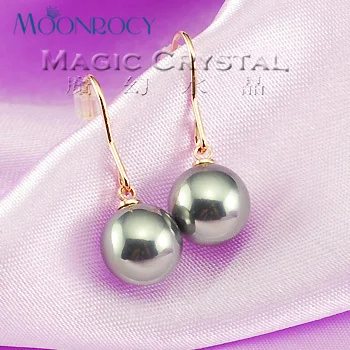 Женские серьги с жемчугом MOONROCY серебряные опт|jewelry earrings|pearl jewelry earringpearl drop |