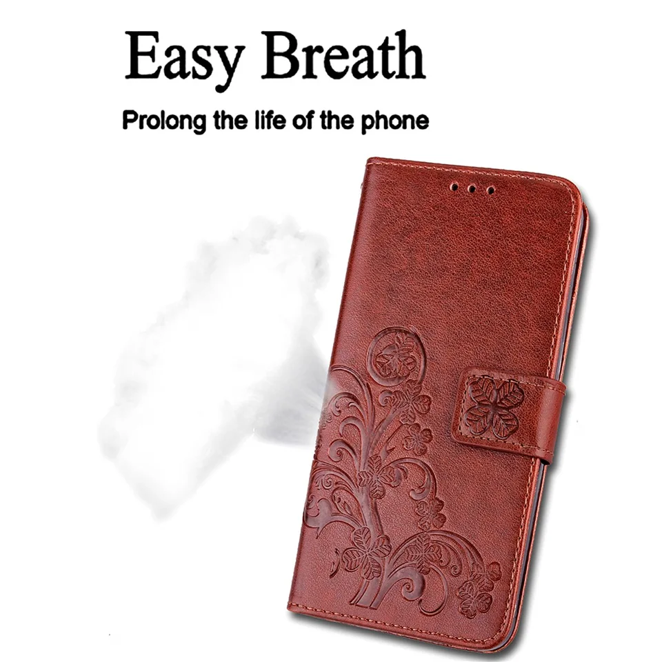 Чехол-книжка для Xiaomi Redmi Note 5A искусственная кожа с подставкой и держателем карт -