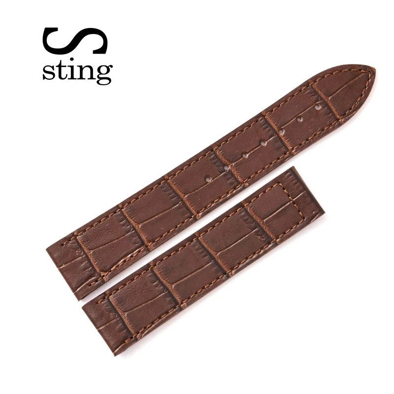 Ремешок 19 20 мм тонкий дизайн ремешок для часов RADO Универсальные часы черный и