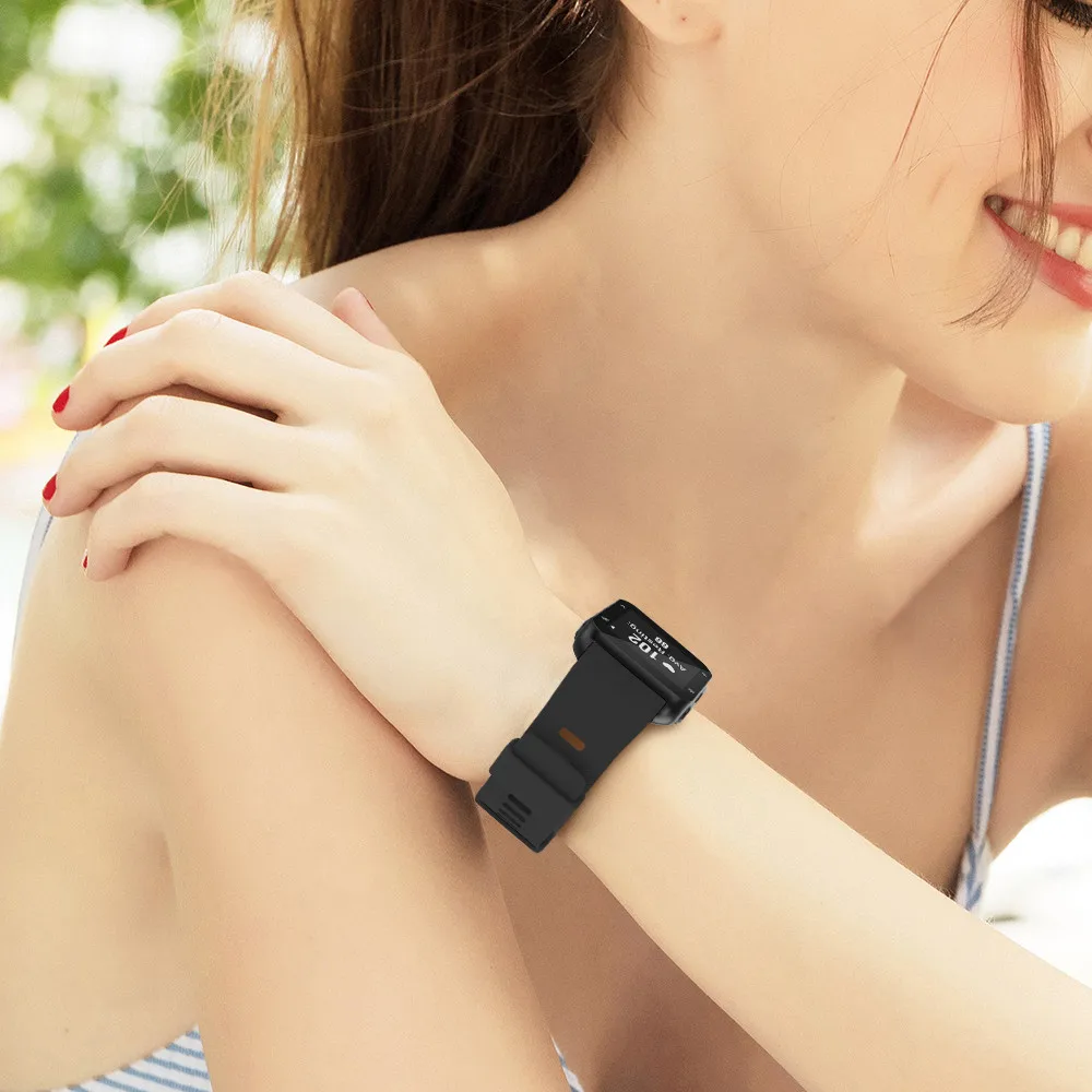 Мягкий силиконовый ремешок для часов Garmin forerunner 35 ремешок для спорта на открытом воздухе силиконовый ремешок для Garmin forerunner 35 умный ремешок для часов