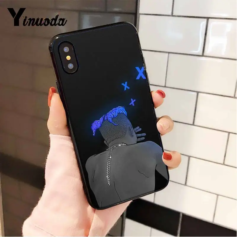 A5 Yinuoda xxxtentacion популярный мальчик крутой узор чехол для телефона для iPhone 8 7 6 6S 6Plus 5 5S SE XR X XS MAX 11 11pro 11promax - Цвет: A5