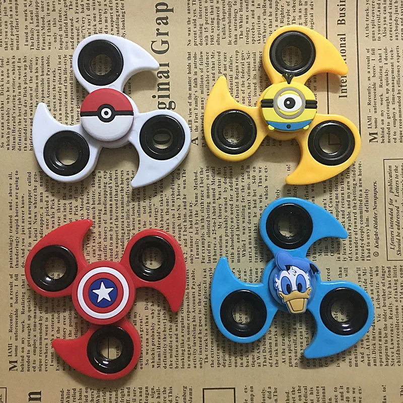 Спиннеры палец ABS EDC руки Spinner Для детей аутизм СДВГ виды стилей беспокойство стресса фокусировки вручную spinner