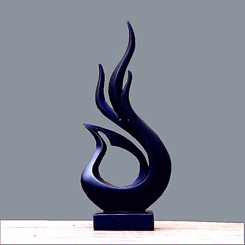 

Abstraction Dog Rabbits Horse Statue Animal Resin Craftwork Office Show Window Living Room Decoration L2718