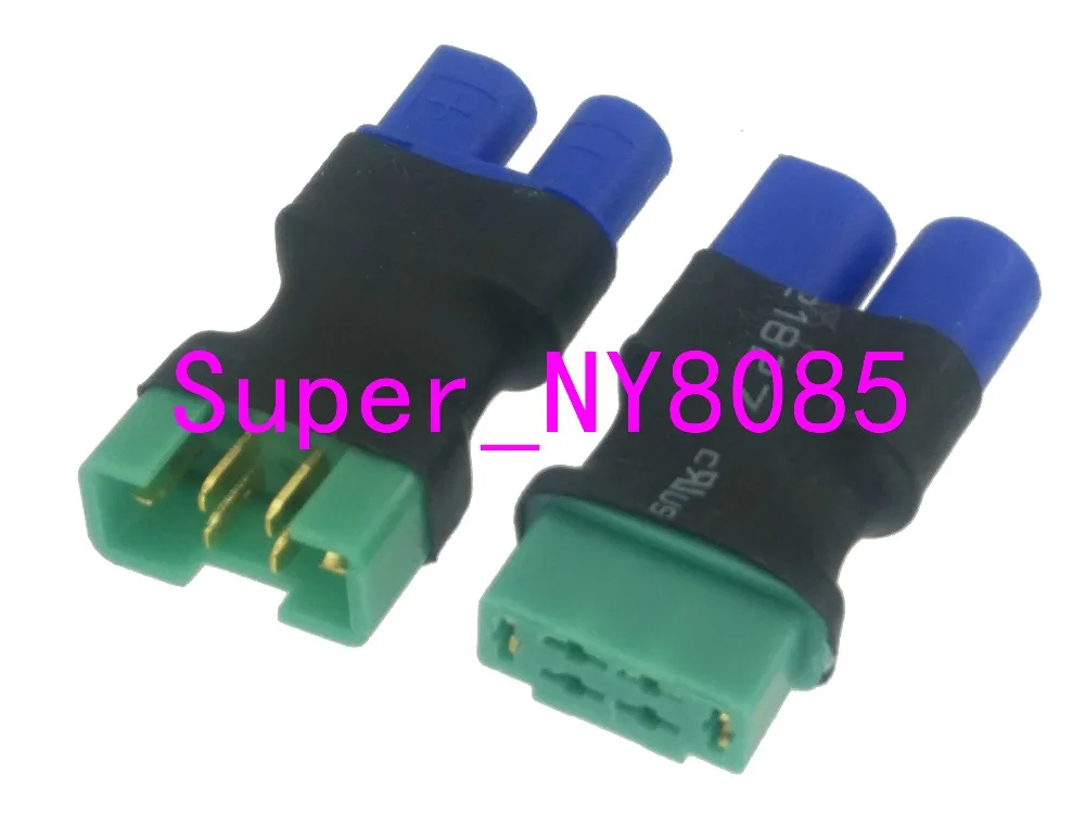 

2pcs/set EC3 to MPX Multiplex Male & Female No wire adapter connector For RC Car Charger Battery
