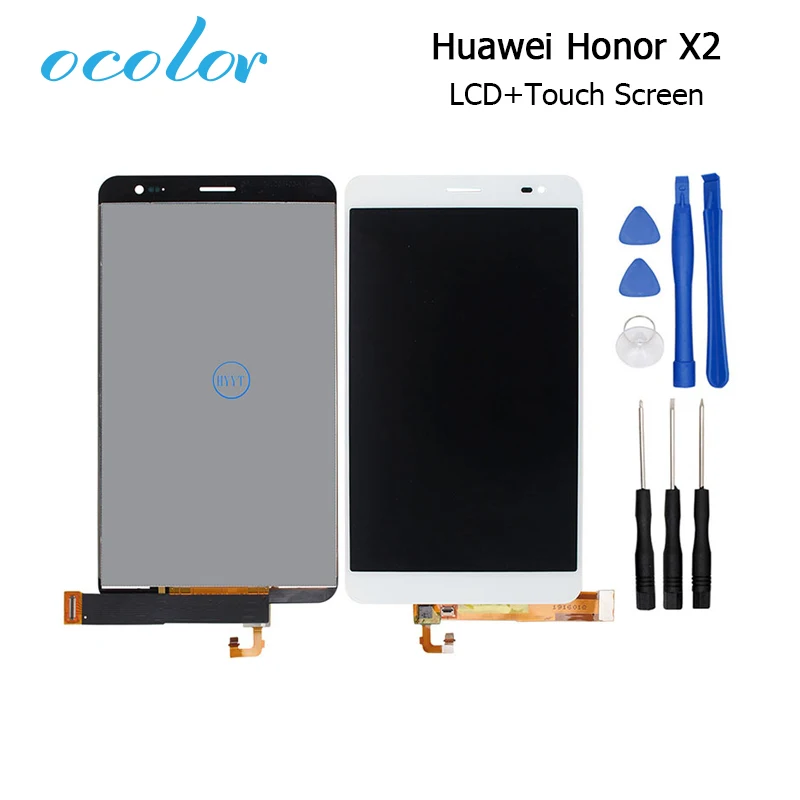 ocolor For Huawei Honor X2 LCD Display and Touch Screen Digitizer Assembly+Tools Mobile Accessory | Мобильные телефоны и