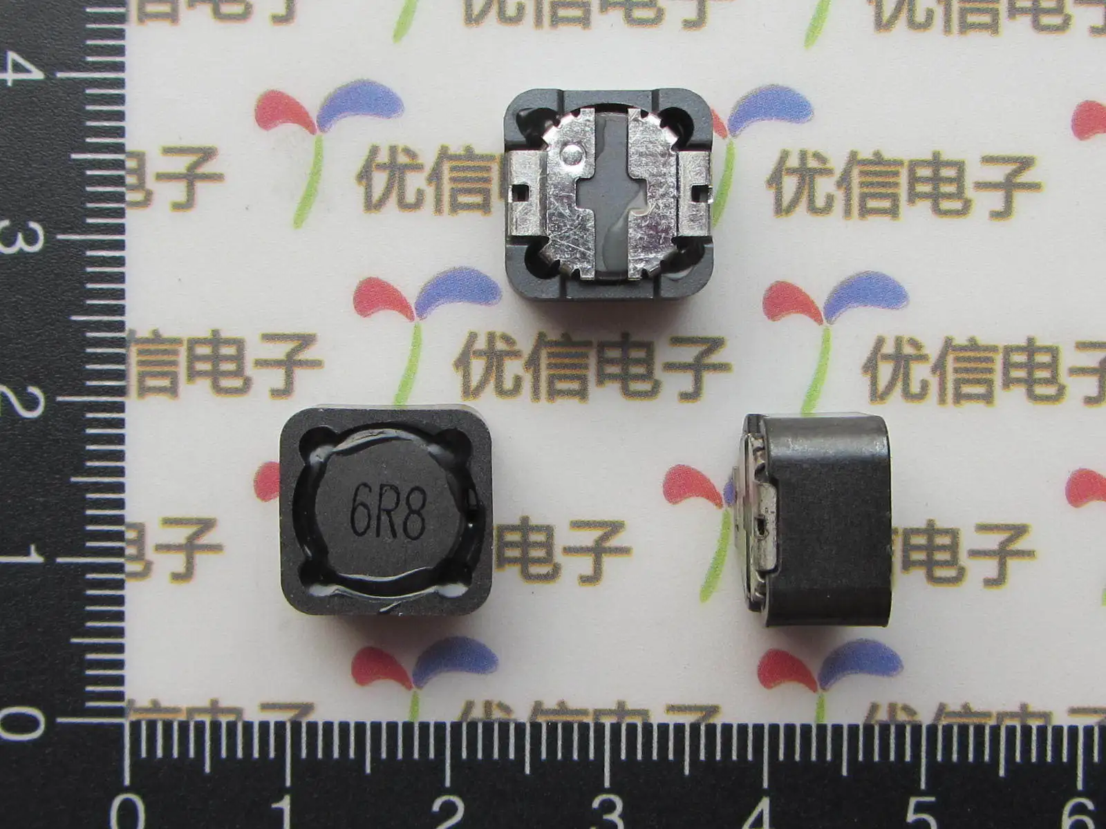 2015 new.12 * 12*7 ММ 6.8uH 6R8 3A smd силовые индукторы Экранированный inductor.15pcs бесплатная