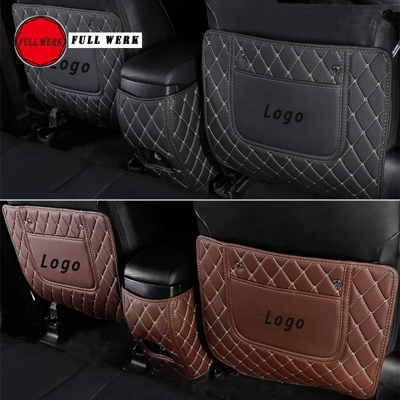 Набор из 3 шт. PU автомобильное сиденье на заднюю часть Анти Удар коврик подлокотник защитная подушка для Toyota RAV4- аксессуары для интерьера