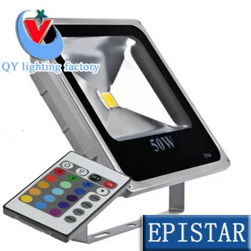 

20pcs/lot 50w 30W 20W 10W RGB led flood light DC 12V DC 24V Orchard lights led spotlight