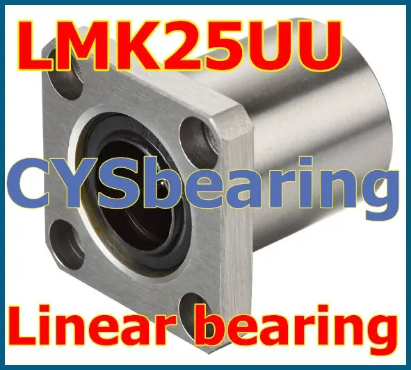 Линейный подшипниковый фланец LMK25UU 25 мм|25mm shaft|bearing shaftlinear motion shaft |