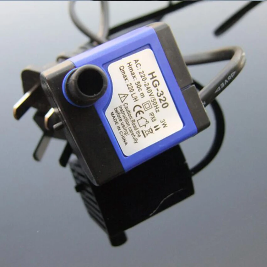 AC 220V 3W мини погружной насос для аквариума от китайского производителя игрушки