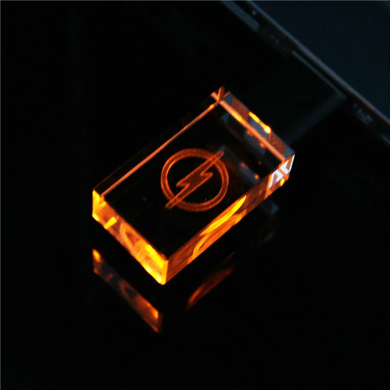 Orange USB2.0 O pel металл+ стекло ключ модель автомобиля Флешка usb2.0 4 ГБ 8 ГБ 16 ГБ 32 ГБ флеш-накопитель USB флеш-накопитель подарок флешка - Цвет: Orange