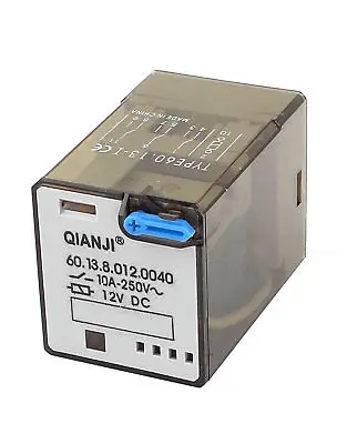DC 12V Катушка 10A 250V AC 11 Pin Реле общего назначения 60 13 3PDT 3 NC-NO | Обустройство дома