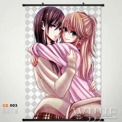 Домашний декор аниме плакат стена прокрутка цитрусовых Japanese60x80cm|Рисование и