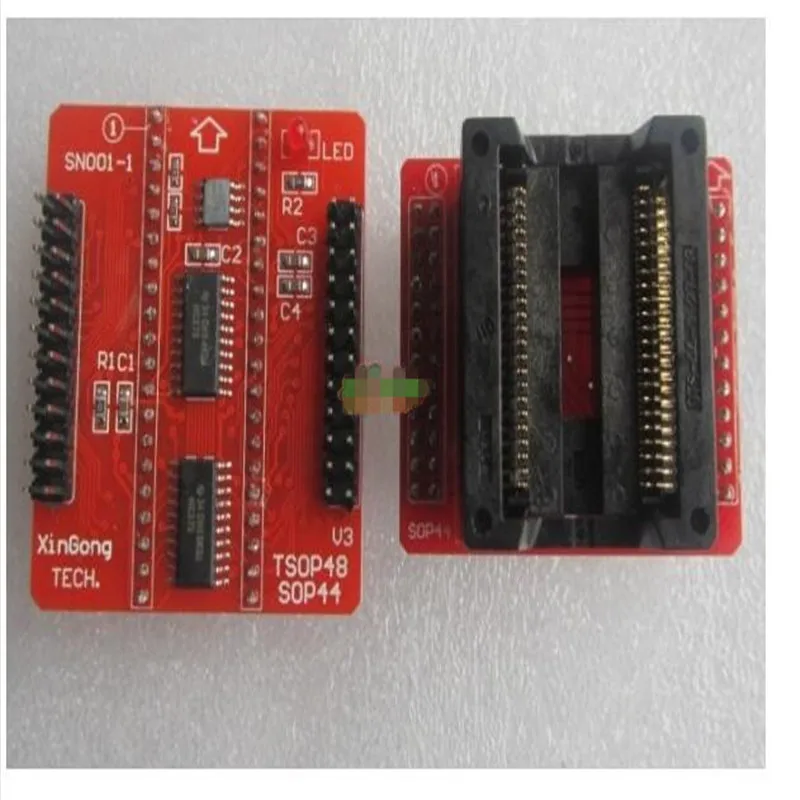 

TSOP48 PSOP44 SOP44 Transfer DIP40 Adapter seat for TL866 work perfect and free shipping