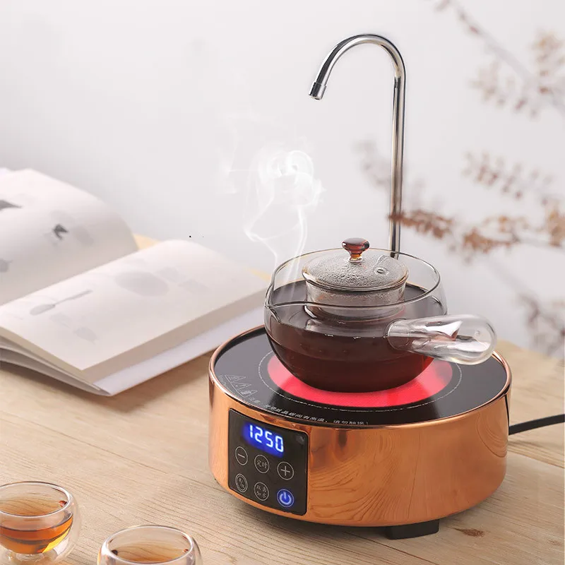 Горячие тарелки бытовая электрическая керамическая плита автоматически