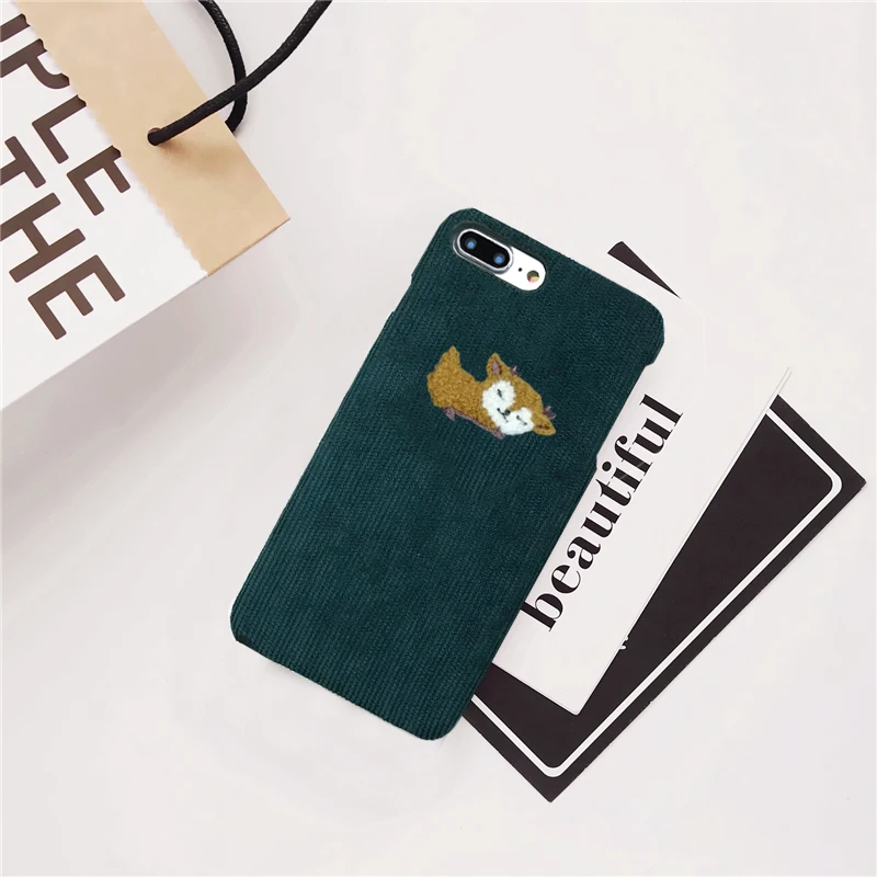 Goat Теплый тканевый чехол для телефона для iPhone 11 Pro 6 6S 7 8 Plus X чехол милый овечий Пингвин плюшевый Твердый чехол для iPhone X XR XS MAX - Цвет: Goat