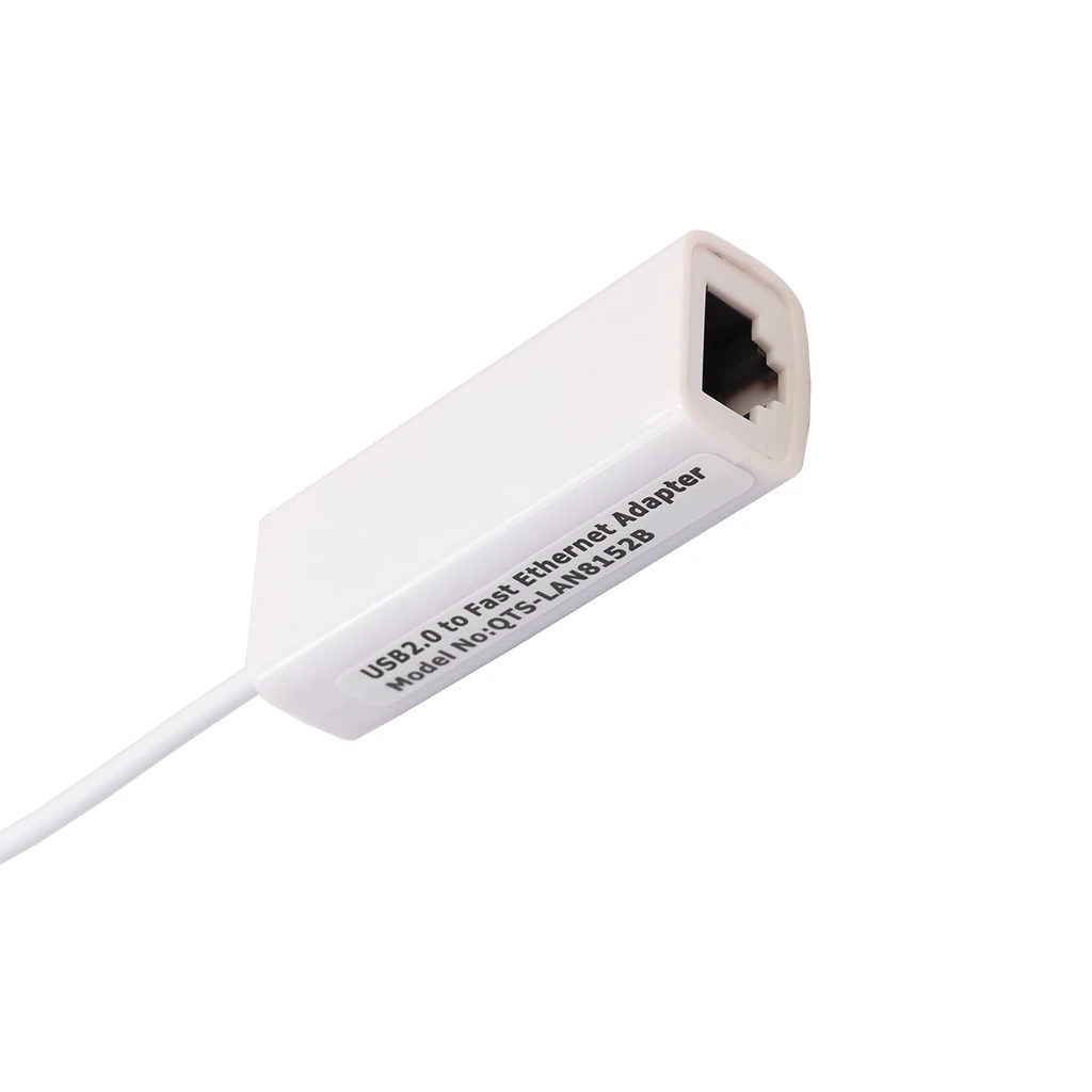Сетевая карта адаптер SOONHUA Mini USB 2 0 к RJ45 LAN Ethernet чип 8152 сетевые карты для ноутбука