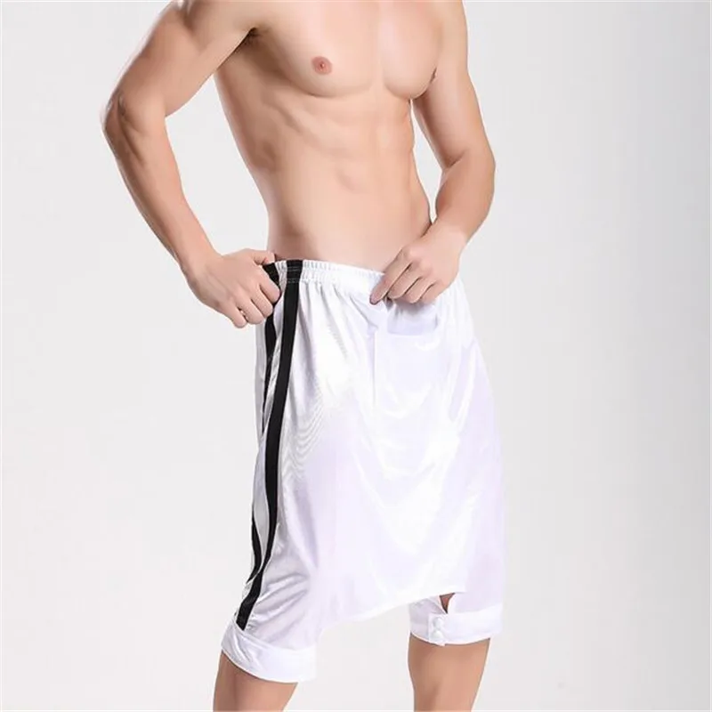 Летние популярные повседневные свободные мужские шорты укороченные шаровары