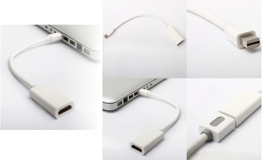 Mini DisplayPort Male To HDMI feMale порт дисплея к hdmi адаптерному кабелю для apple Mac macbook pro air|adapter