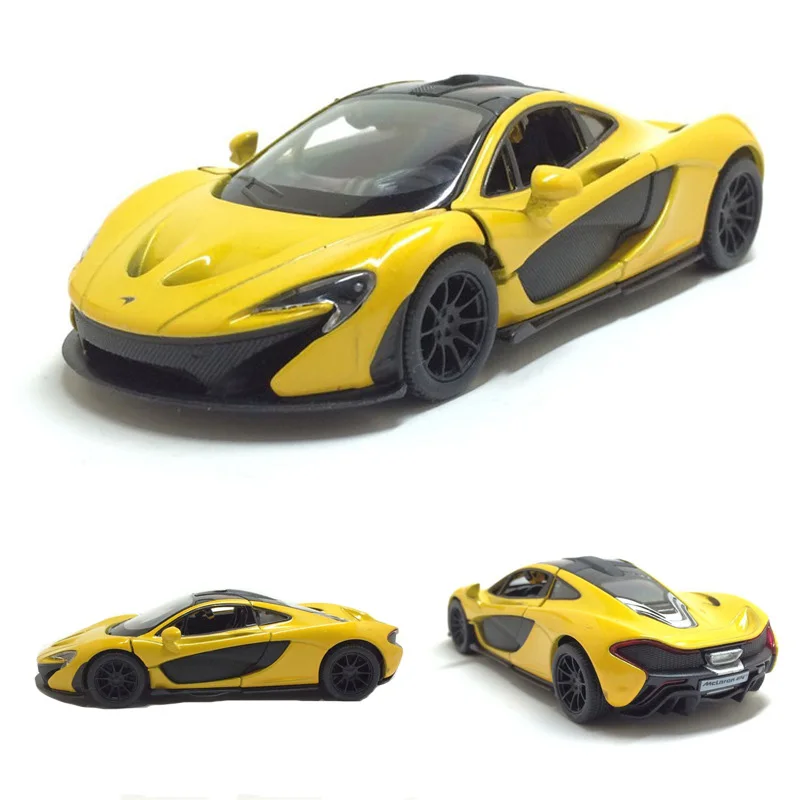 1:36 литой автомобиль для McLaren P1 сплав потяните назад игрушка суперкар роскошный